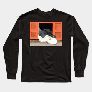 Black Labrador Long Sleeve T-Shirt